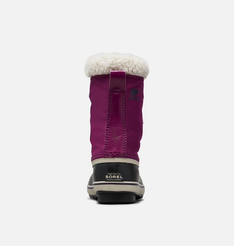 Botas Nieve Sorel Niños - Youth Yoot Pac™ Nylon Moradas/Negras - 57689-EILQ